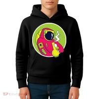 Astronaut Bong Kids Hoodie thumb 4