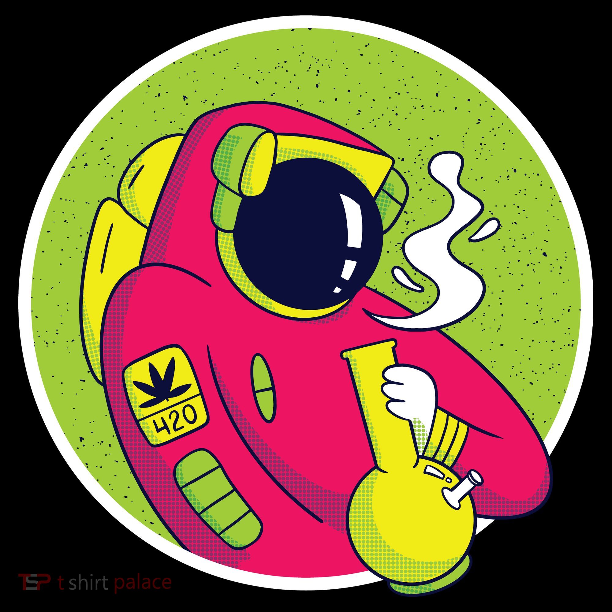 Astronaut Bong Kids Hoodie