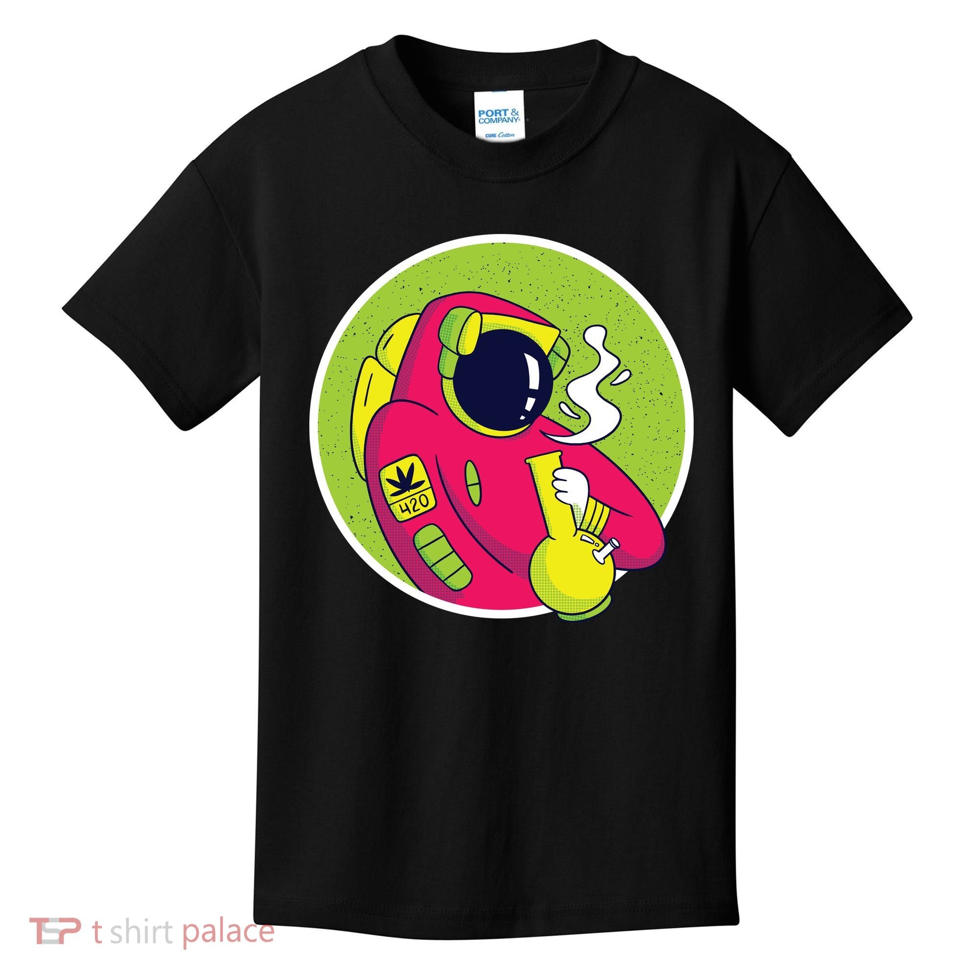 Astronaut Bong Kids T-Shirt