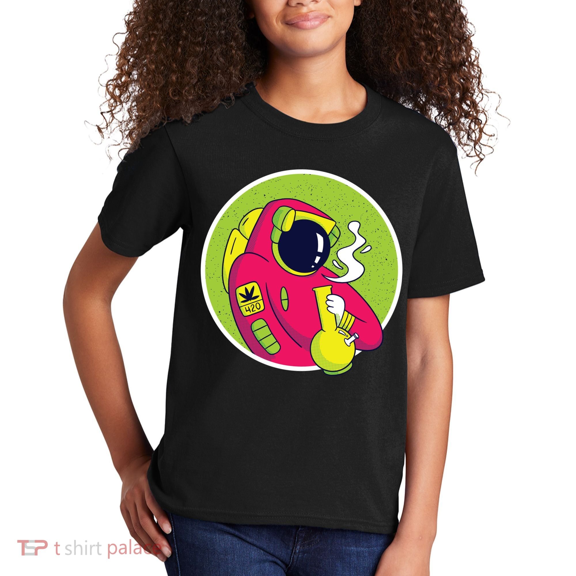 Astronaut Bong Kids T-Shirt