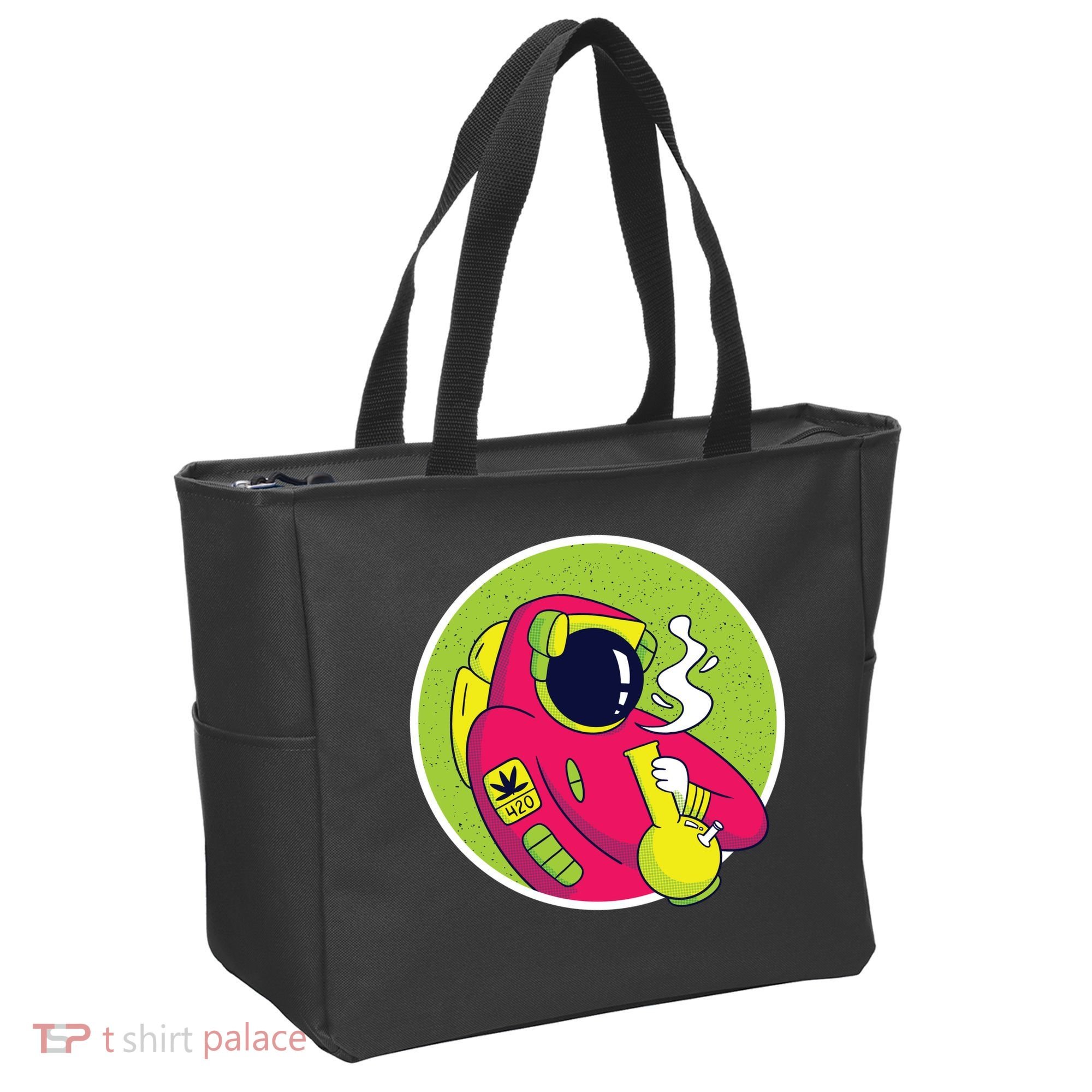 Astronaut Bong Tote Bag