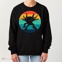 Ambystomatidae Breeder Axolotl Animal Funny Retro  Women's Sweatshirt thumb 0