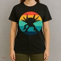 Ambystomatidae Breeder Axolotl Animal Funny Retro  T-Shirt thumb 4
