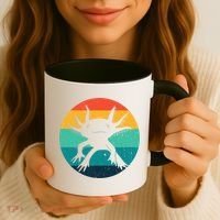 Ambystomatidae Breeder Axolotl Animal Funny Retro  Coffee Mug thumb 3