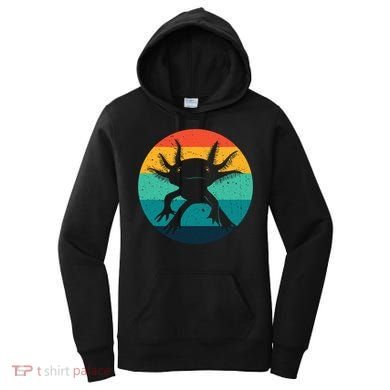Ambystomatidae Breeder Axolotl Animal Funny Retro  Women's Hoodie
