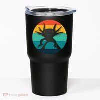 Ambystomatidae Breeder Axolotl Animal Funny Retro  Tumbler thumb 0