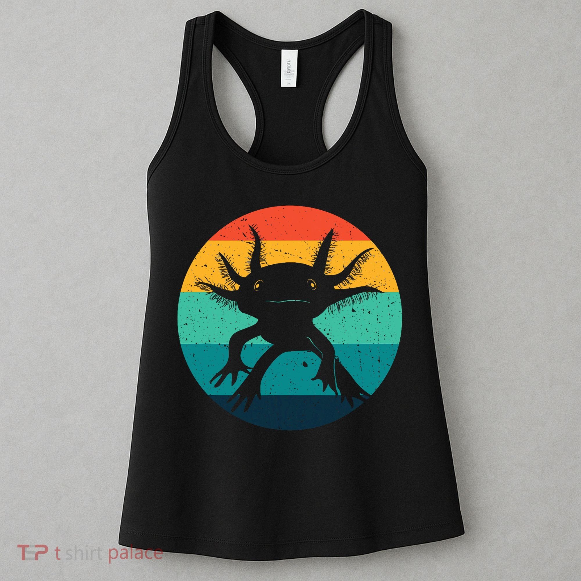 Ambystomatidae Breeder Axolotl Animal Funny Retro  Women's Tank Top