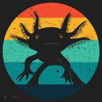 Ambystomatidae Breeder Axolotl Animal Funny Retro  Hat thumb 2