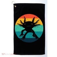 Ambystomatidae Breeder Axolotl Animal Funny Retro  Golf Towel thumb 0