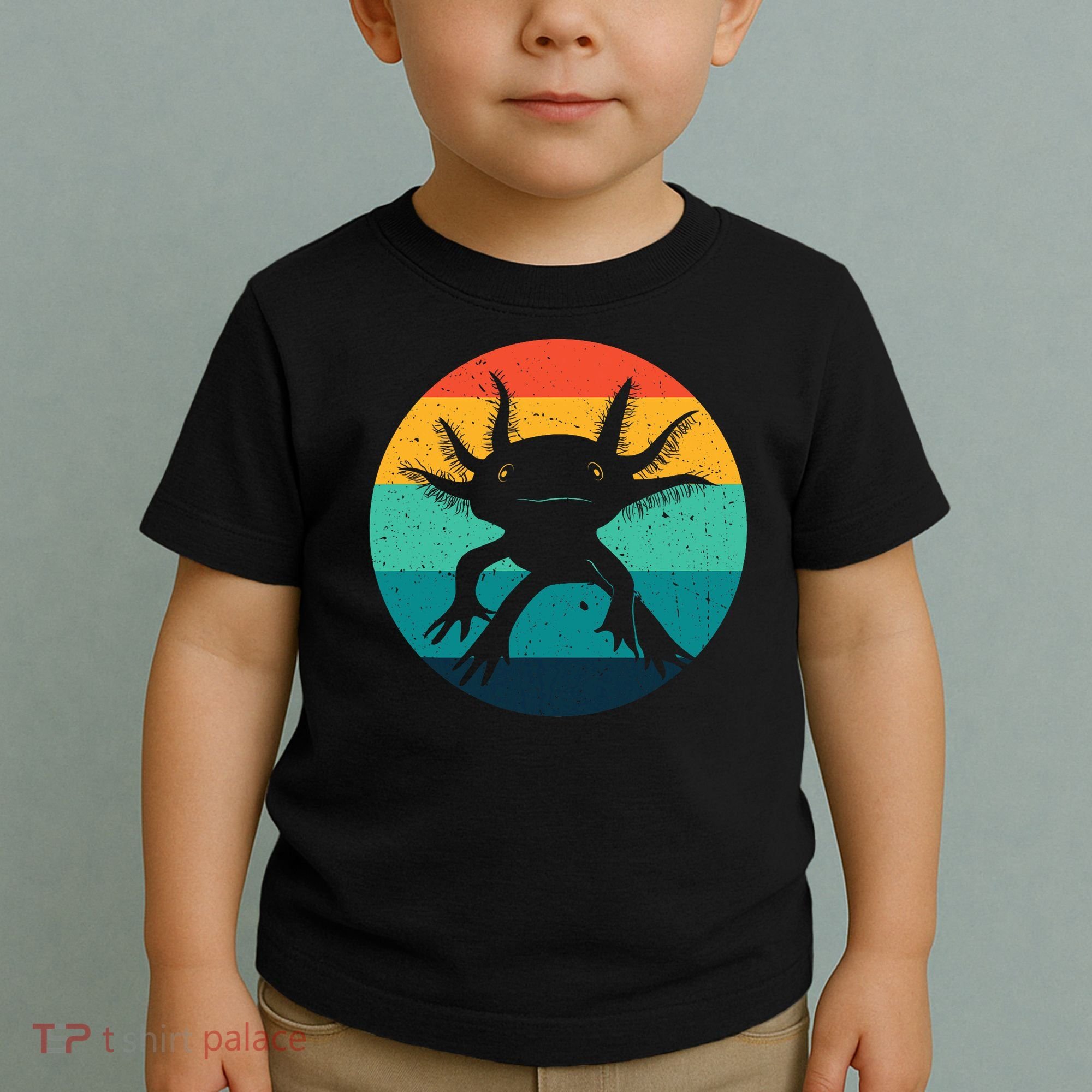 Ambystomatidae Breeder Axolotl Animal Funny Retro  Toddler T-Shirt