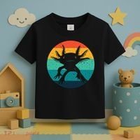 Ambystomatidae Breeder Axolotl Animal Funny Retro  Toddler T-Shirt thumb 3