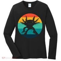 Ambystomatidae Breeder Axolotl Animal Funny Retro  Women's Long Sleeve Shirt thumb 0