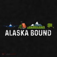 Alaska Bound Airplane Luggage And Mountains Ladies PosiCharge Tri-Blend Wicking Tank thumb 2