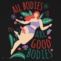 All Bodies Are Good Bodies Ornament thumb 1