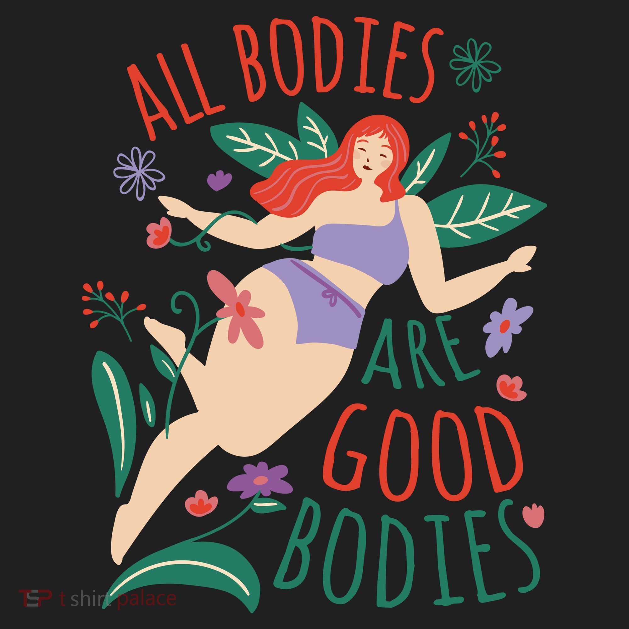 All Bodies Are Good Bodies Golf Towel