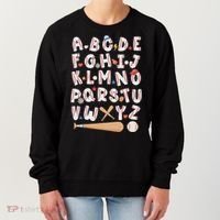 Alphabet Baseball Abcs Letters Teacher Women's Sweatshirt thumb 0