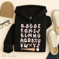 Alphabet Baseball Abcs Letters Teacher Hoodie thumb 4