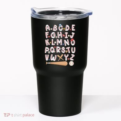 Alphabet Baseball Abcs Letters Teacher Tumbler