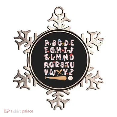 Alphabet Baseball Abcs Letters Teacher Ornament