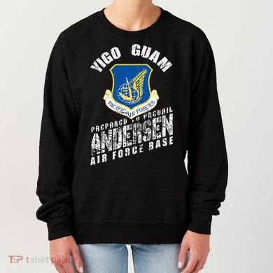 Andersen Base Alumni Veteran Guam 36th Wing Usaf Women's Sweatshirt