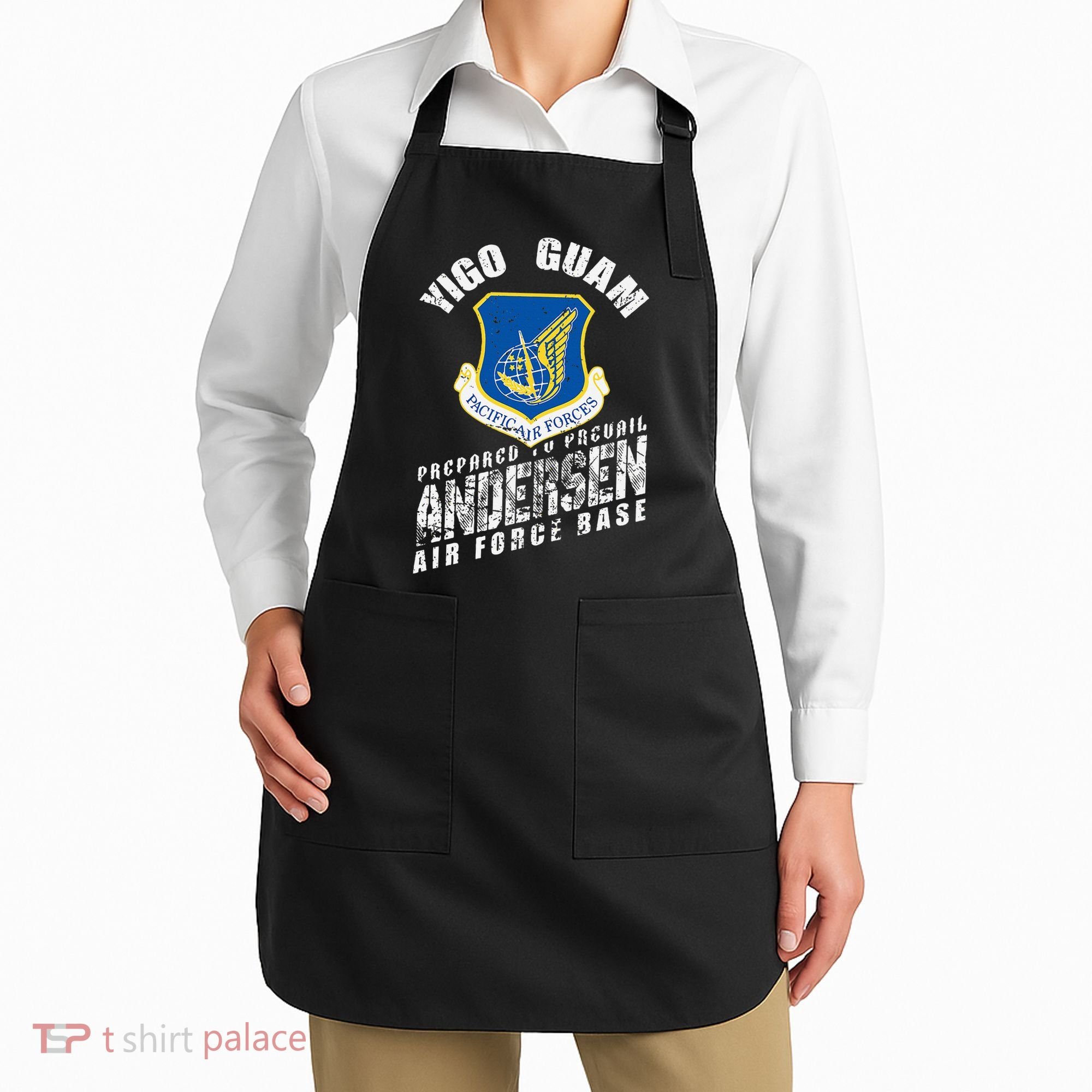 Andersen Base Alumni Veteran Guam 36th Wing Usaf Apron