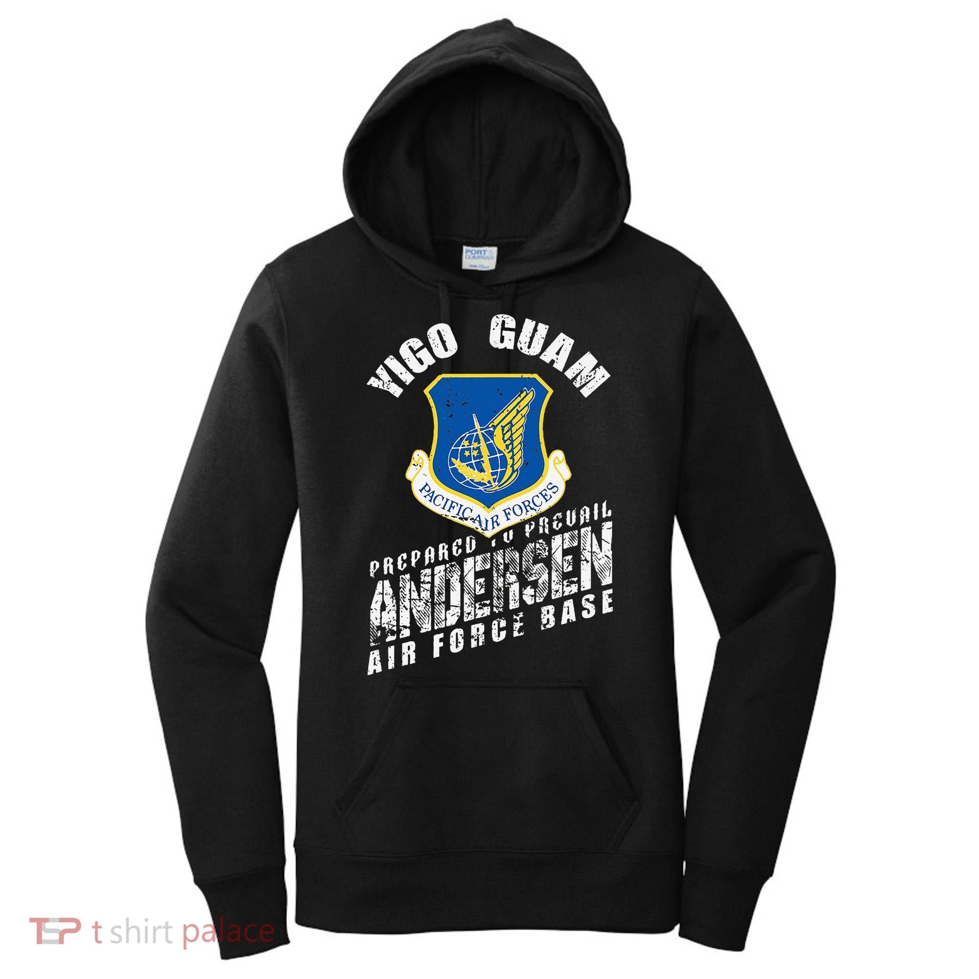 Andersen Base Alumni Veteran Guam 36th Wing Usaf Women's Hoodie