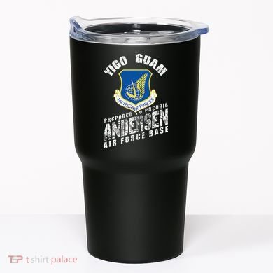 Andersen Base Alumni Veteran Guam 36th Wing Usaf Tumbler