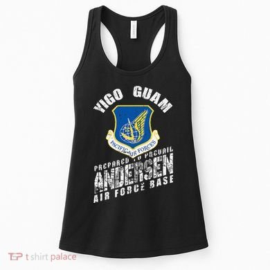 Andersen Base Alumni Veteran Guam 36th Wing Usaf Women's Tank Top