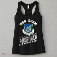 Andersen Base Alumni Veteran Guam 36th Wing Usaf Women's Tank Top thumb 3