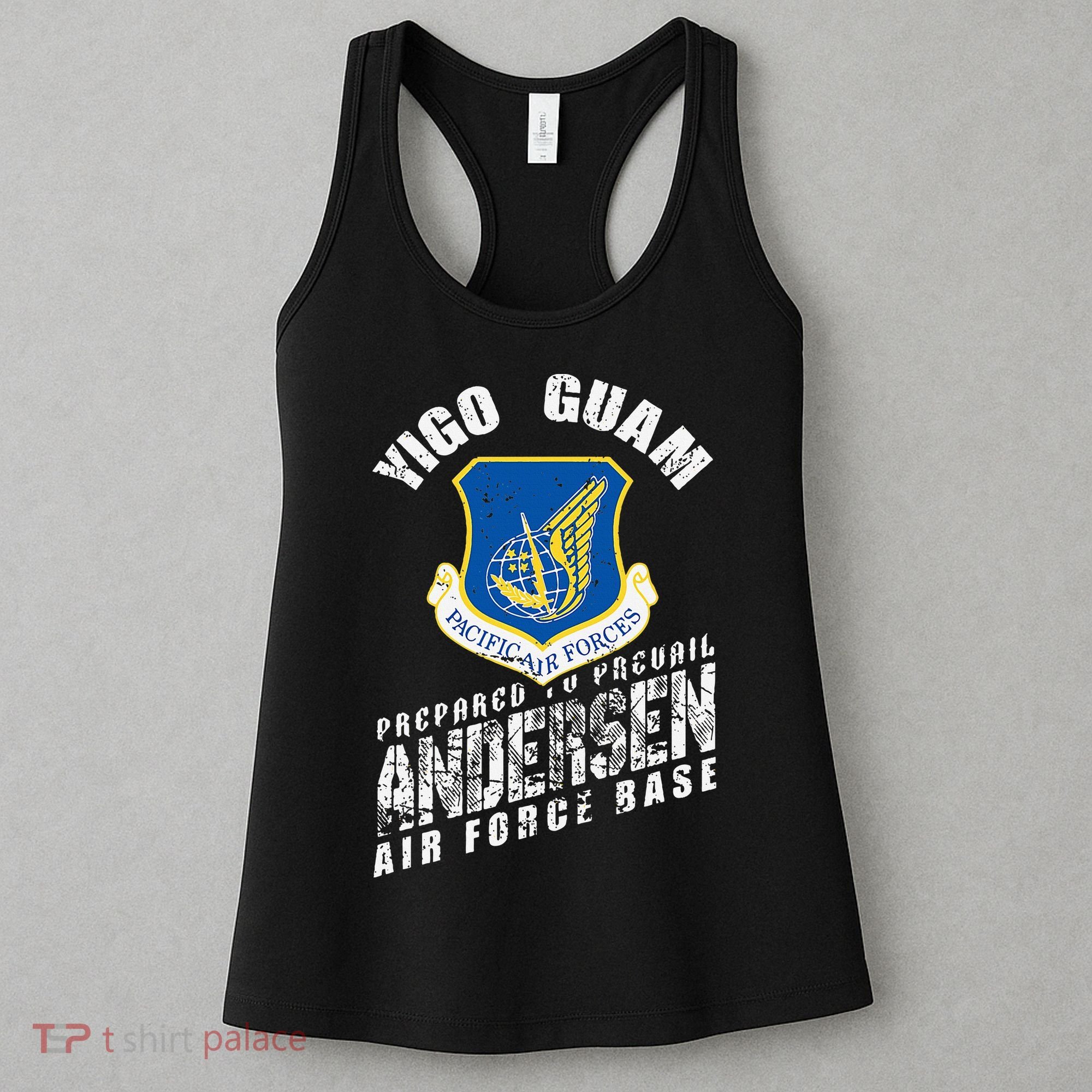 Andersen Base Alumni Veteran Guam 36th Wing Usaf Women's Tank Top