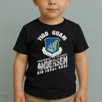 Andersen Base Alumni Veteran Guam 36th Wing Usaf Toddler T-Shirt thumb 2