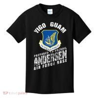 Andersen Base Alumni Veteran Guam 36th Wing Usaf Kids T-Shirt thumb 0