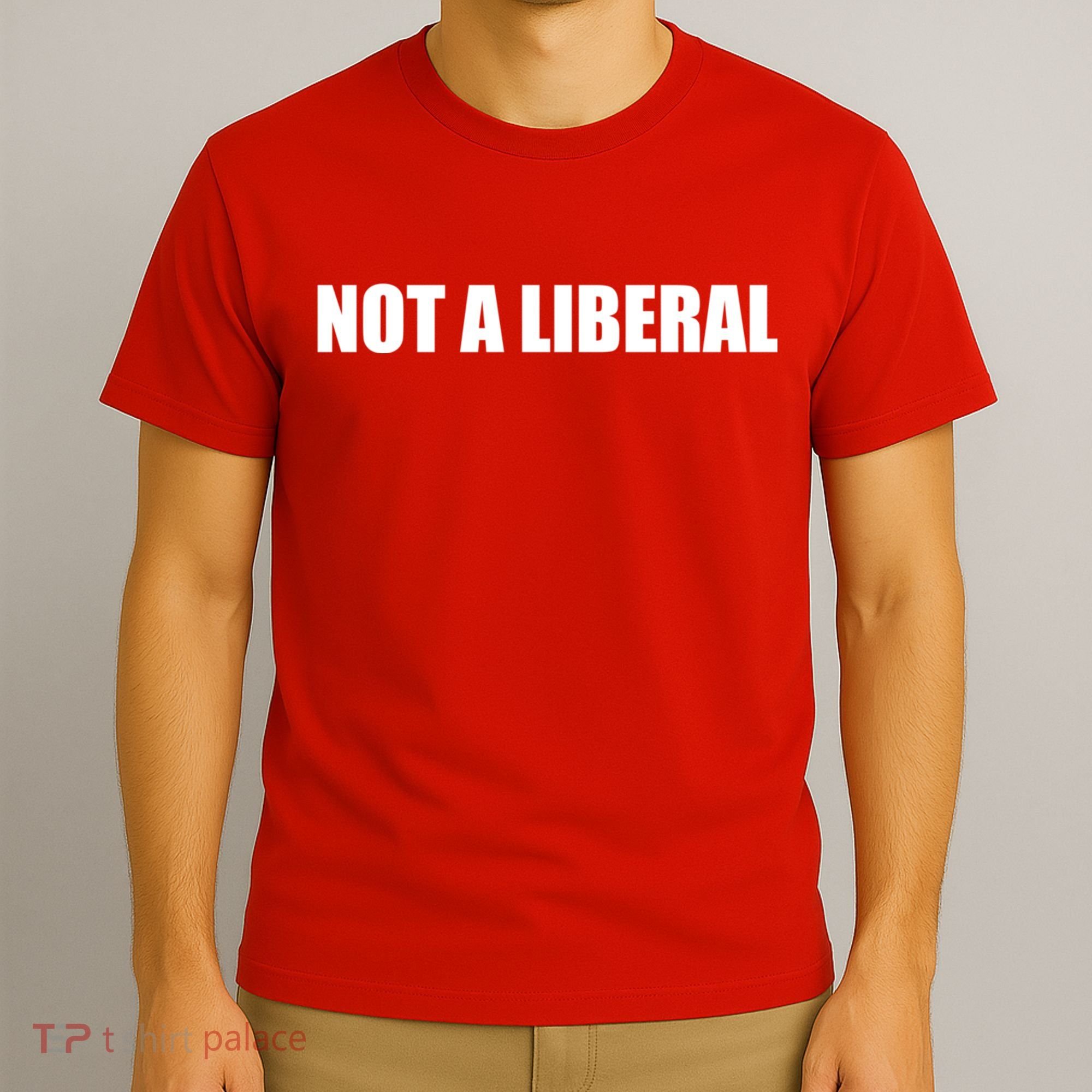 Anti Biden Anti Democrat Anti Liberal Funny Gifts Not A Liberal T-Shirt