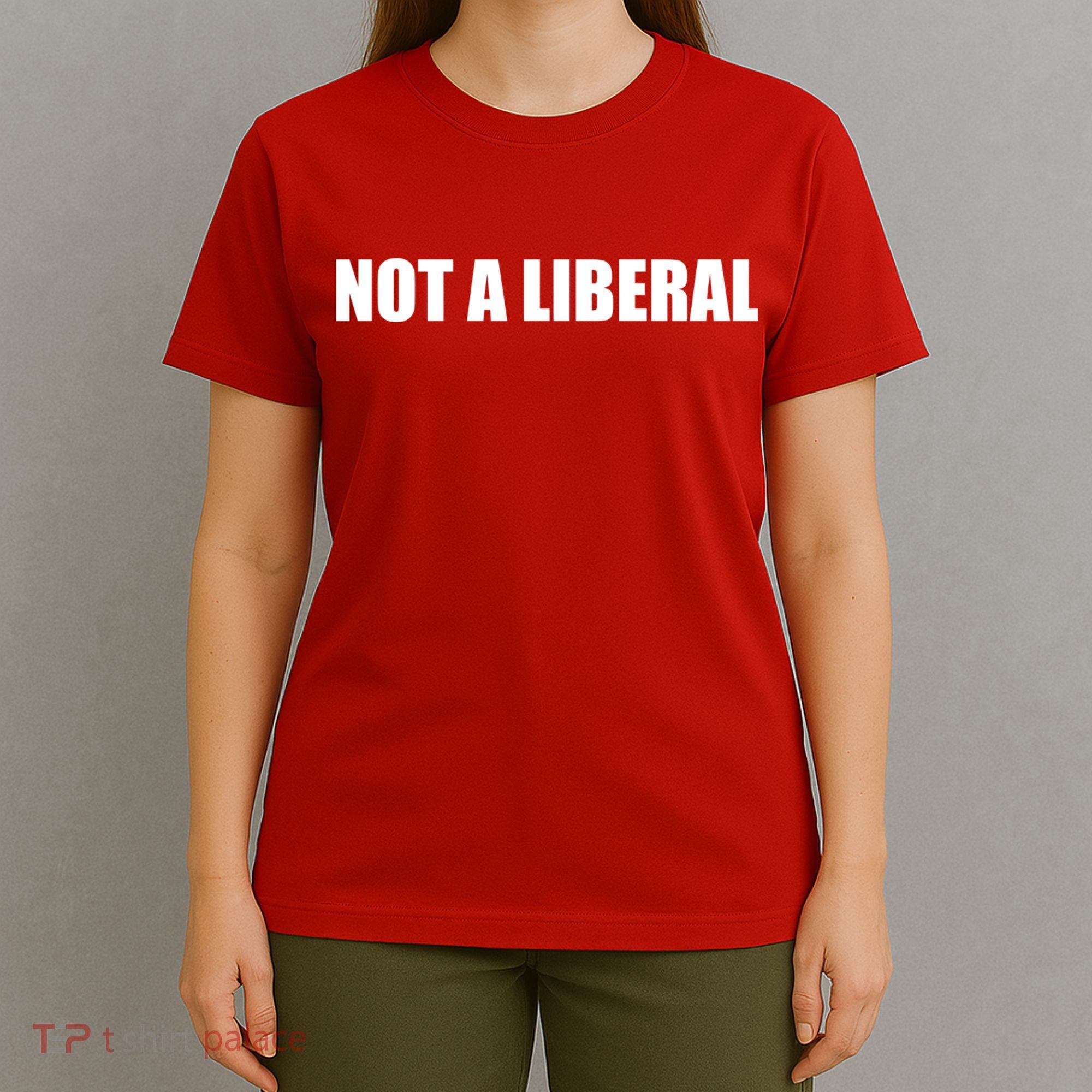 Anti Biden Anti Democrat Anti Liberal Funny Gifts Not A Liberal T-Shirt