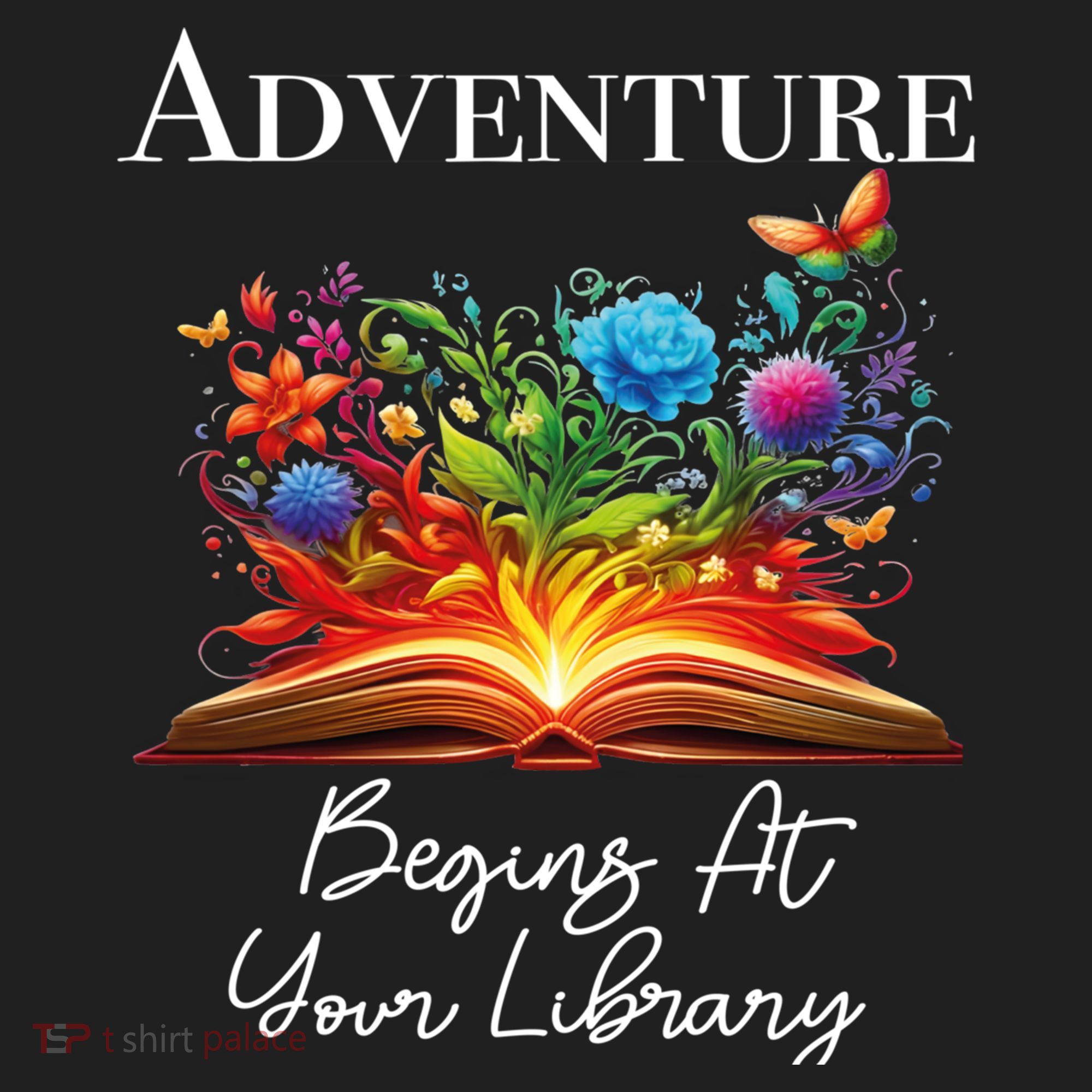 Adventure Begins At Your Library Summer Reading 2024 Flowers Cool Gift Women's Sweatshirt