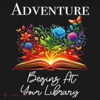 Adventure Begins At Your Library Summer Reading 2024 Flowers Cool Gift Women's Hoodie thumb 2