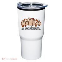 All Bodies Are Beautiful Halloween Funny Ghost Positive Tumbler thumb 0