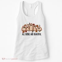 All Bodies Are Beautiful Halloween Funny Ghost Positive Women's Tank Top thumb 0