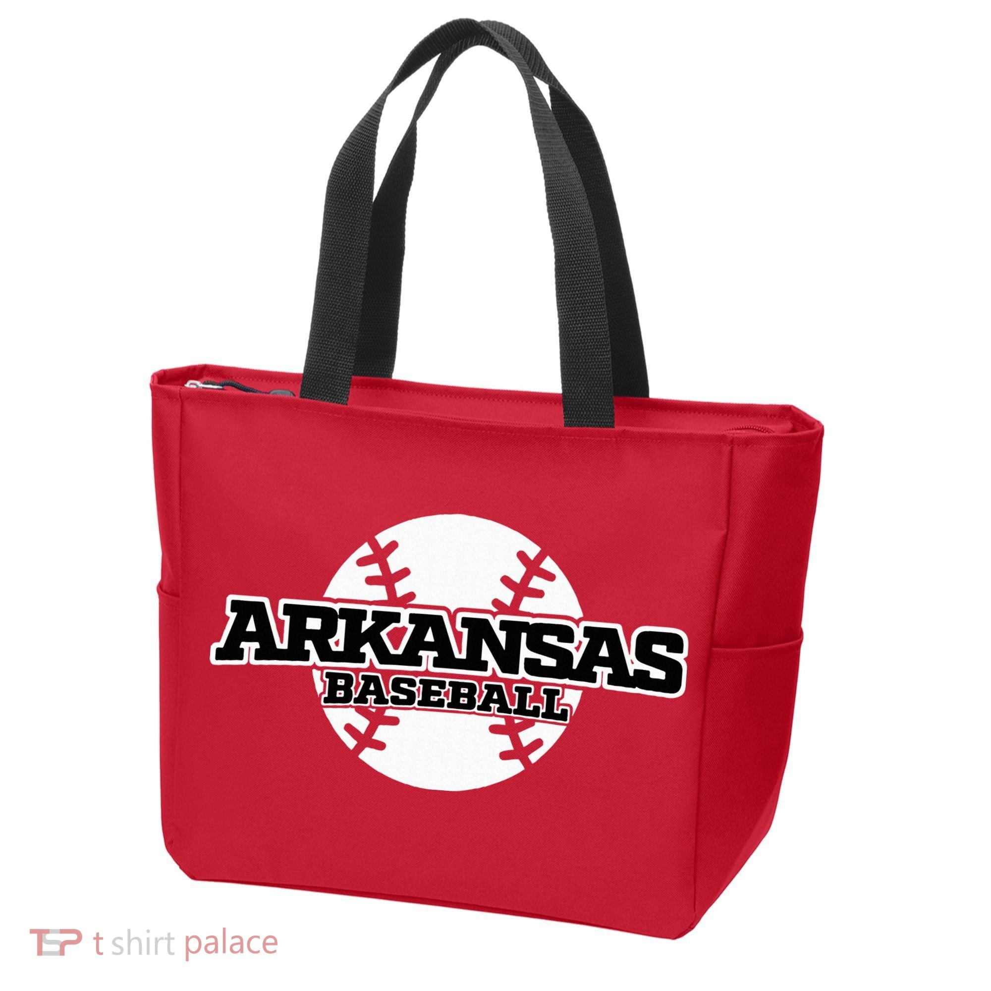 Arkansas Baseball Tote Bag