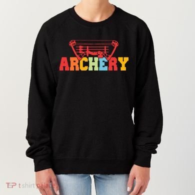 Archery Bow And Arrow Colorful Gift Women's Sweatshirt