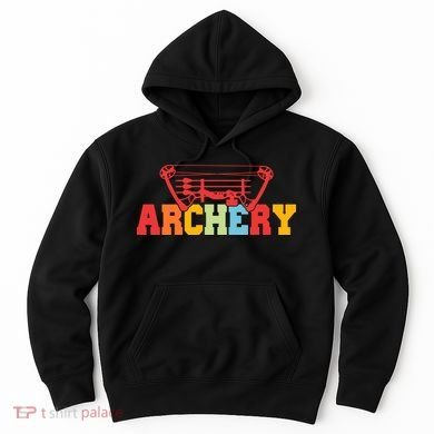 Archery Bow And Arrow Colorful Gift Hoodie