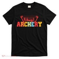 Archery Bow And Arrow Colorful Gift T-Shirt thumb 0