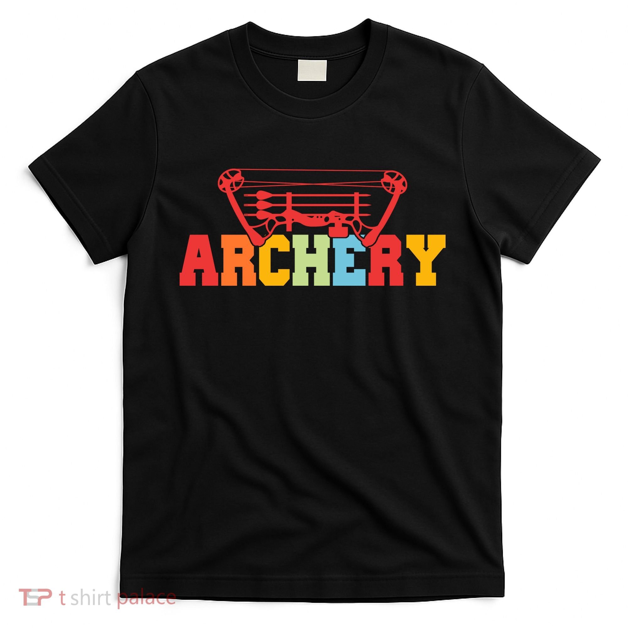 Archery Bow And Arrow Colorful Gift T-Shirt