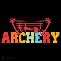 Archery Bow And Arrow Colorful Gift T-Shirt thumb 7