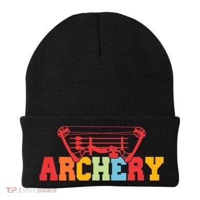 Archery Bow And Arrow Colorful Gift Beanie