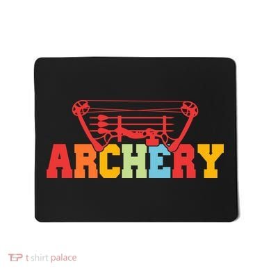Archery Bow And Arrow Colorful Gift Mousepad