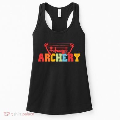 Archery Bow And Arrow Colorful Gift Women's Tank Top