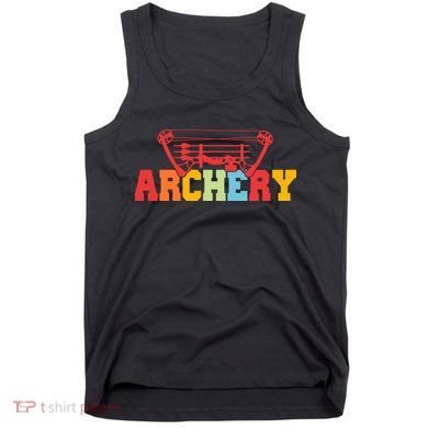 Archery Bow And Arrow Colorful Gift Tank Top
