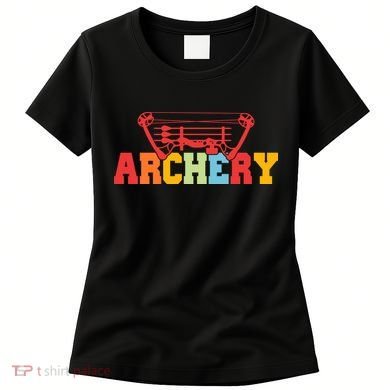 Archery Bow And Arrow Colorful Gift Women's T-Shirt
