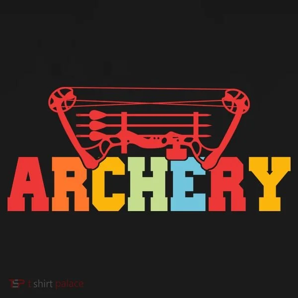 Archery Bow And Arrow Colorful Gift Women's T-Shirt